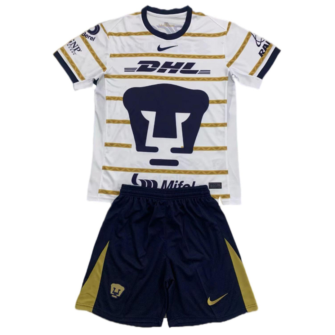 Kids Pumas UNAM Home Jersey Kit 2024/25 - Reps Jerseys