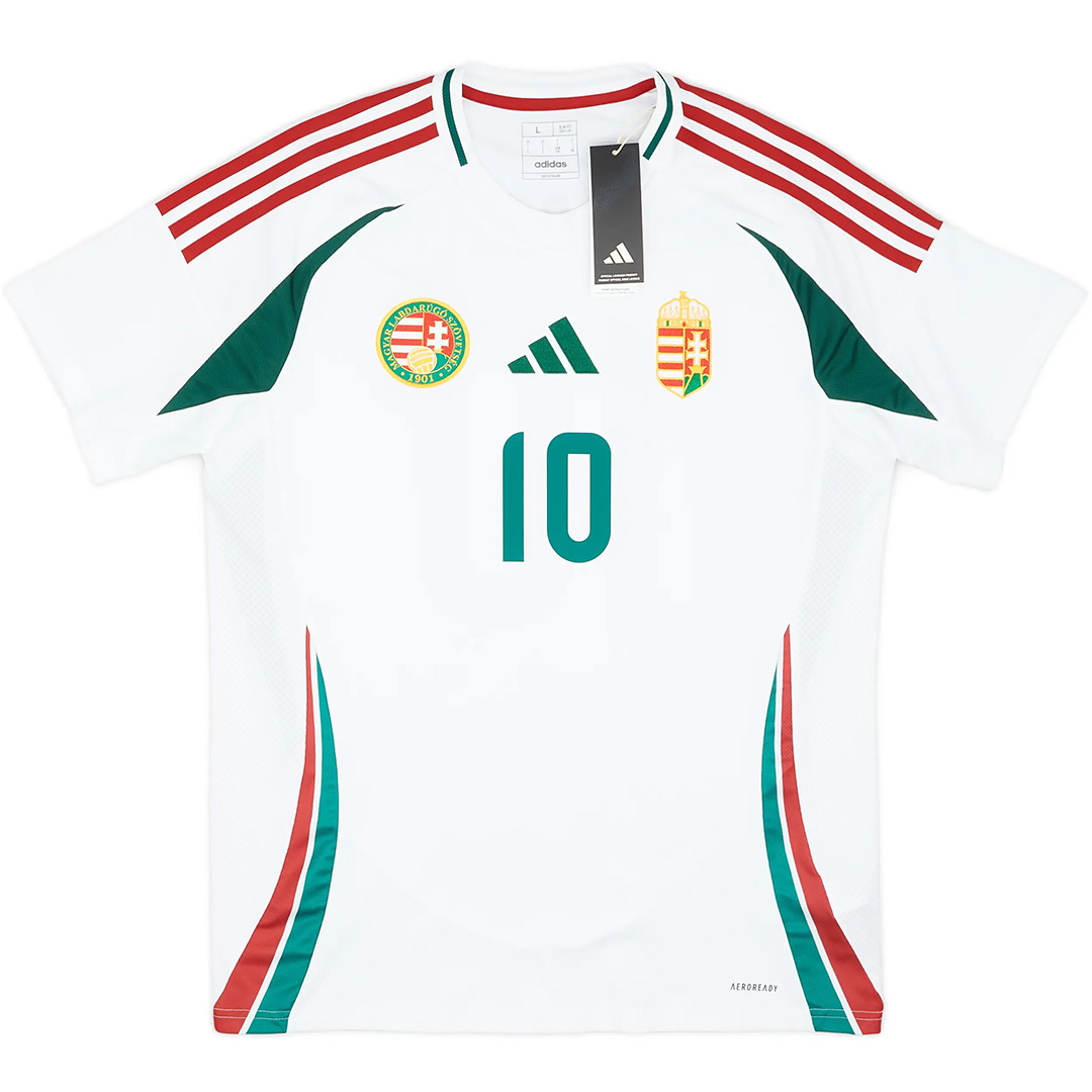 Szoboszlai #10 Hungary Away Jersey Euro 2024 - Reps Jerseys