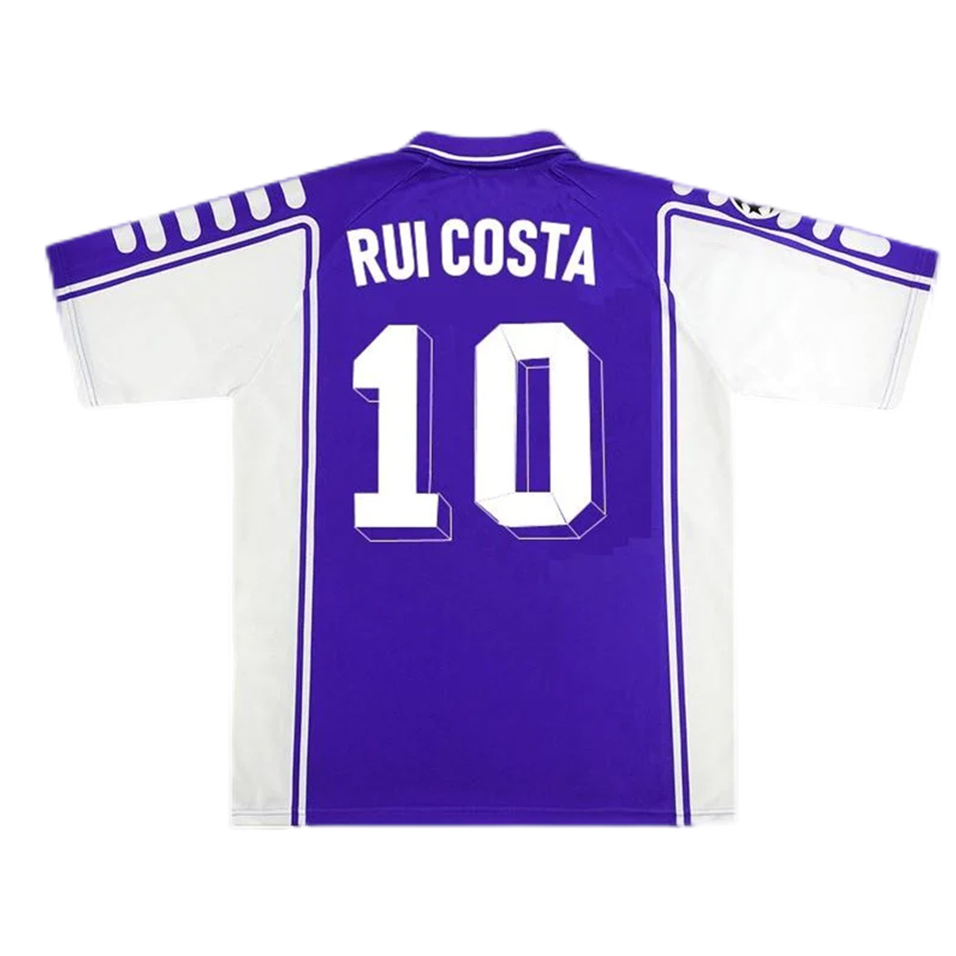 RUI COSTA #10 Retro Fiorentina Home Jersey 1999/00 - Reps Jerseys