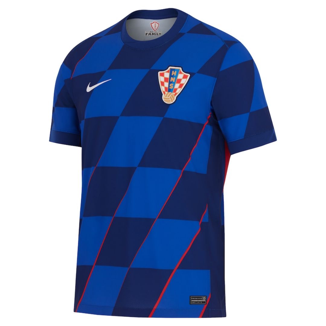 Croatia Away Kit(Jersey+Shorts) Euro 2024 - Reps Jerseys