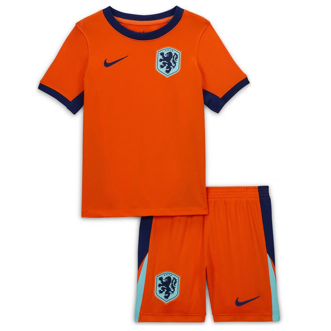 Kids Netherlands Home Jersey Kit Euro 2024 - Reps Jerseys