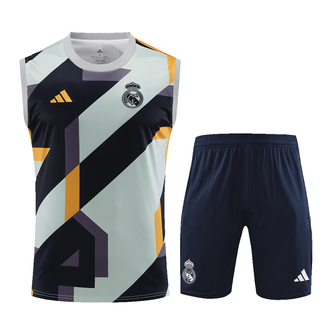 Real Madrid Sleeveless Training Kit (Top+Shorts) 2023/24 - Reps Jerseys