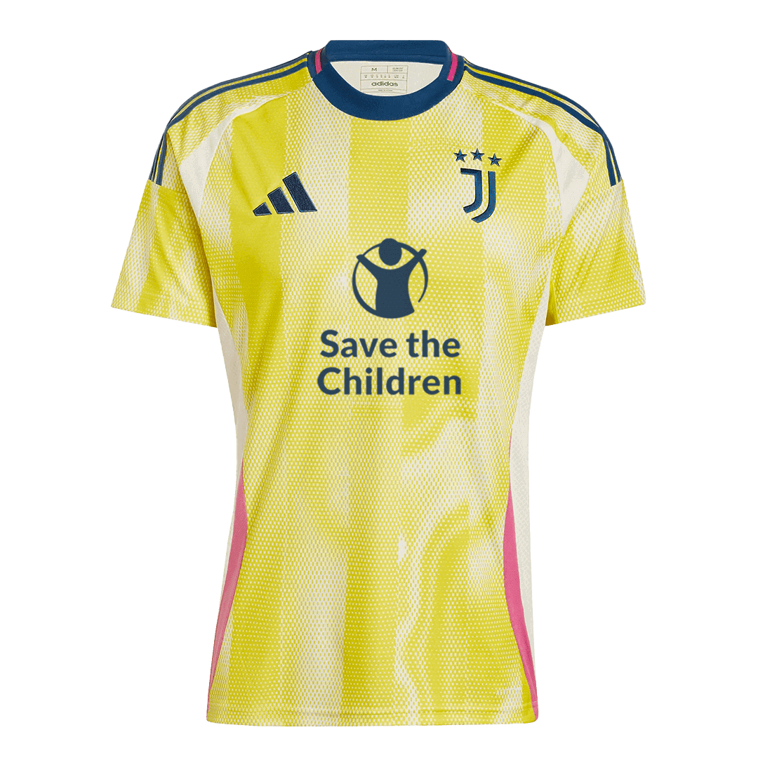 YILDIZ #10 Juventus Away Save The Children Jersey 2024/25 - Reps Jerseys