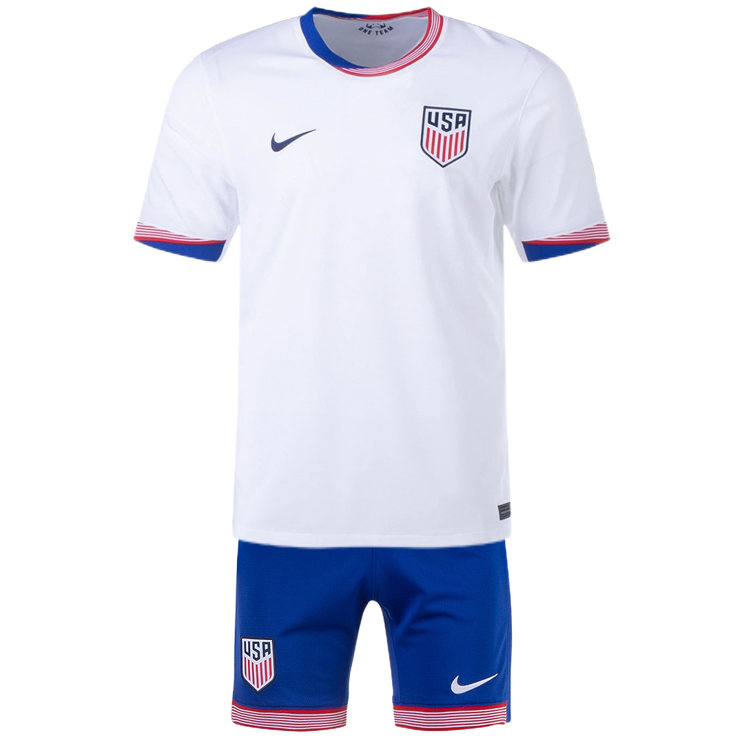 Kids USMNT Home Kit Shirt+Shorts Copa America 2024 - Reps Jerseys