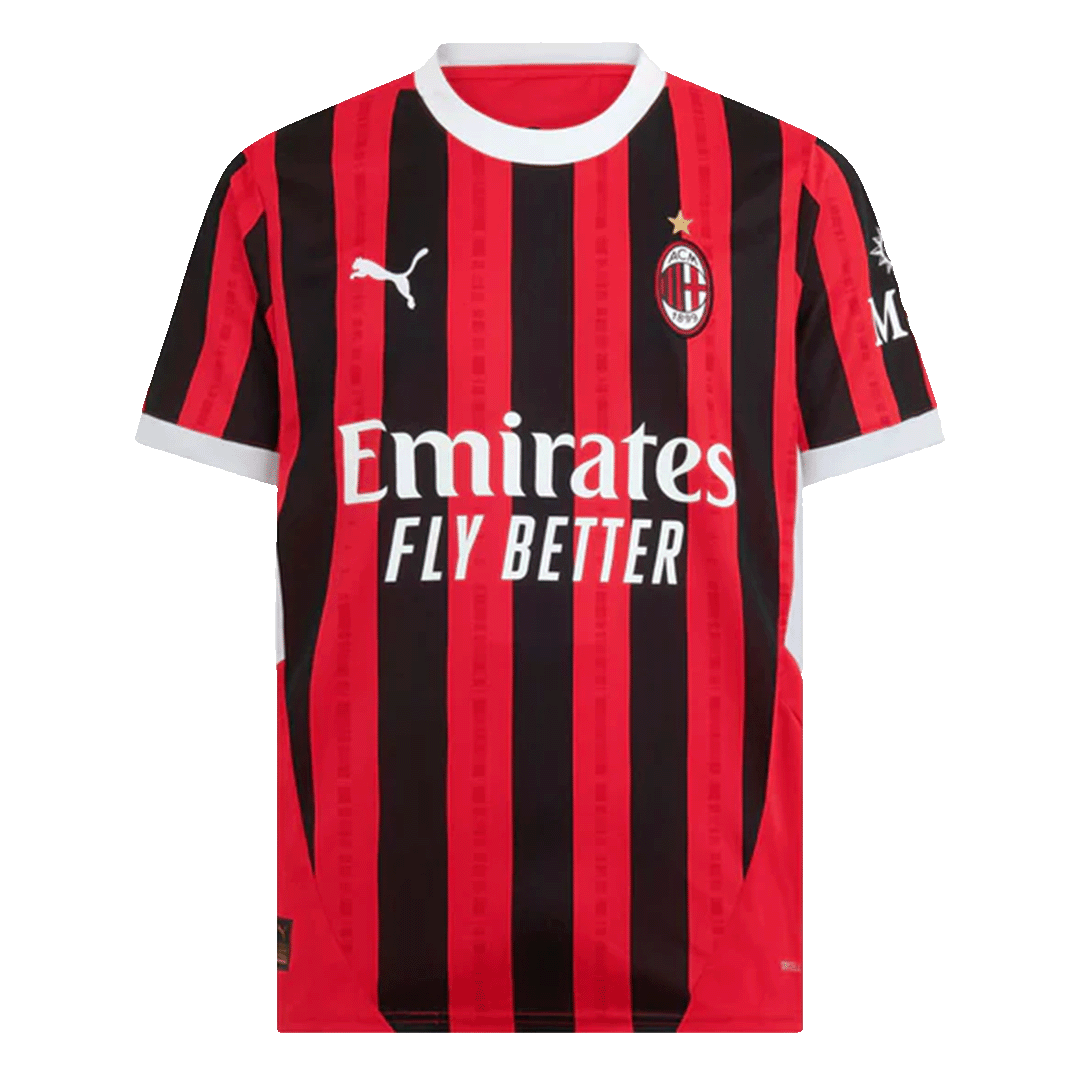 GIMENEZ #7 AC Milan Home Jersey 2024/25 - Reps Jerseys