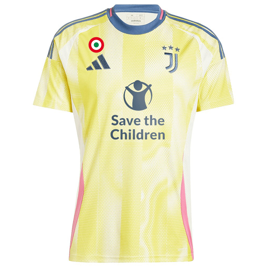Juventus Away Save Children Sponsor Jersey 2024/25 - Reps Jerseys