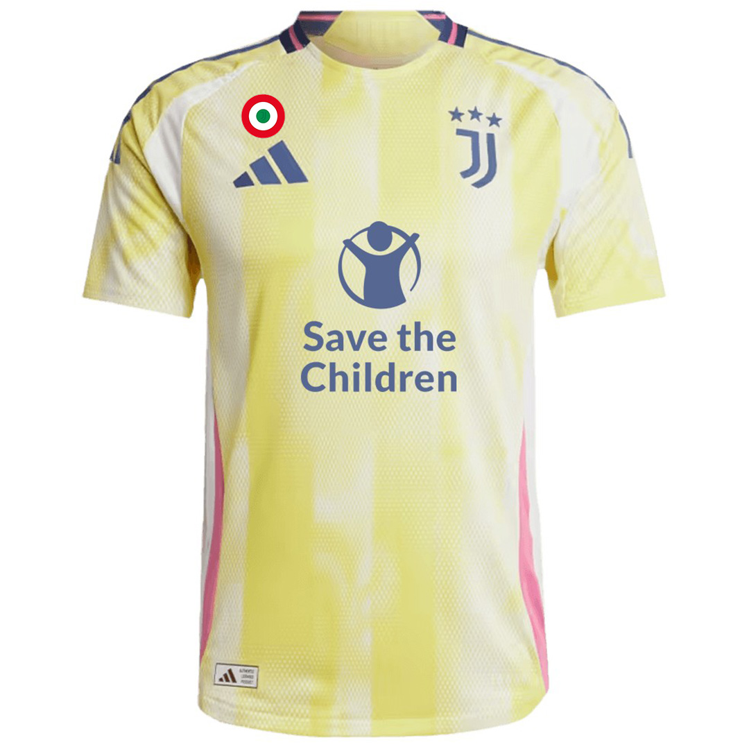 Juventus Away Save Children Sponsor Jersey Player Version 2024/25 - Reps Jerseys