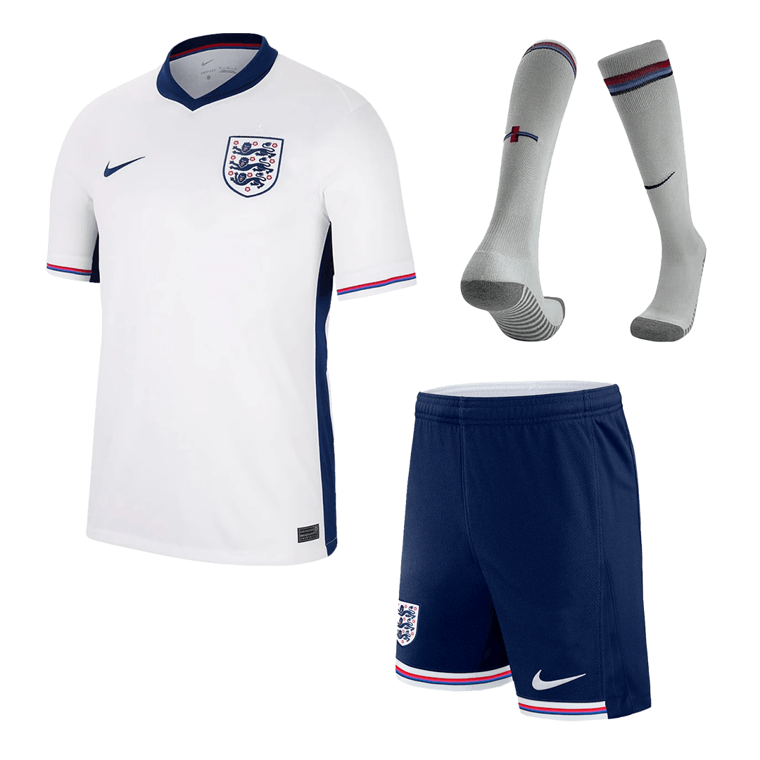 [Super Replica] England Home Whole Kit(Jersey+Shorts+Socks) Euro 2024 - Reps Jerseys