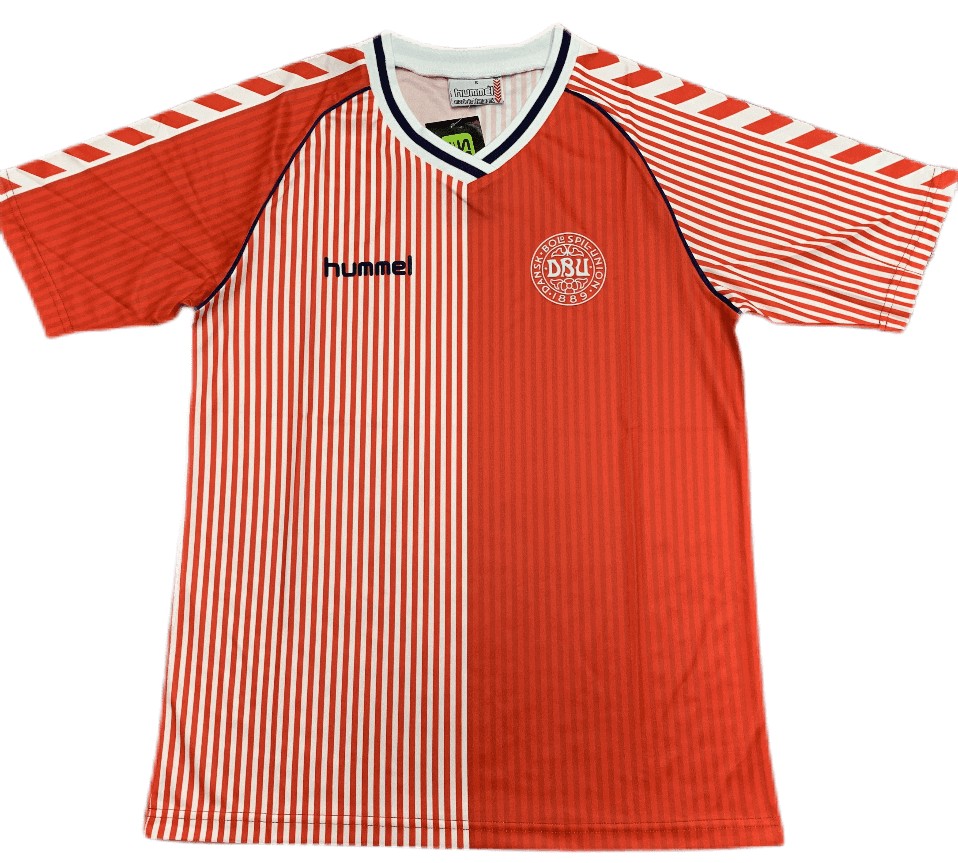 Classic Denmark Home Jersey 1986 - Reps Jerseys