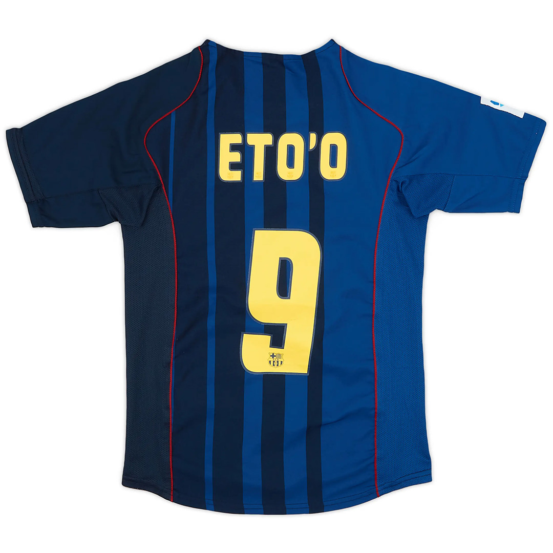 ETO'O #9 Retro Barcelona Away Jersey 2004/05 - Reps Jerseys