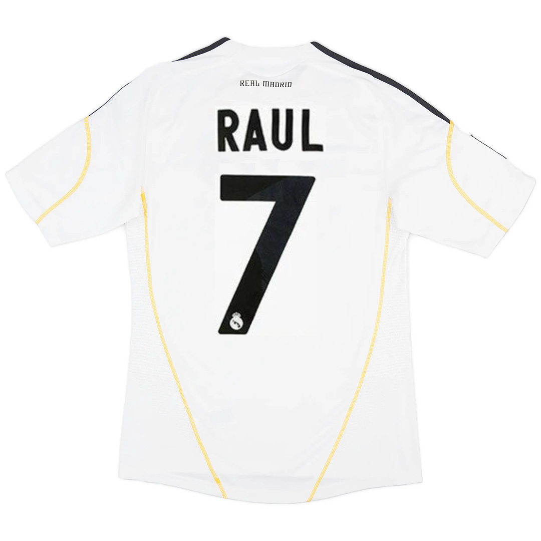 RAUL #7 Retro Real Madrid Home Jersey 2009/10 - Reps Jerseys