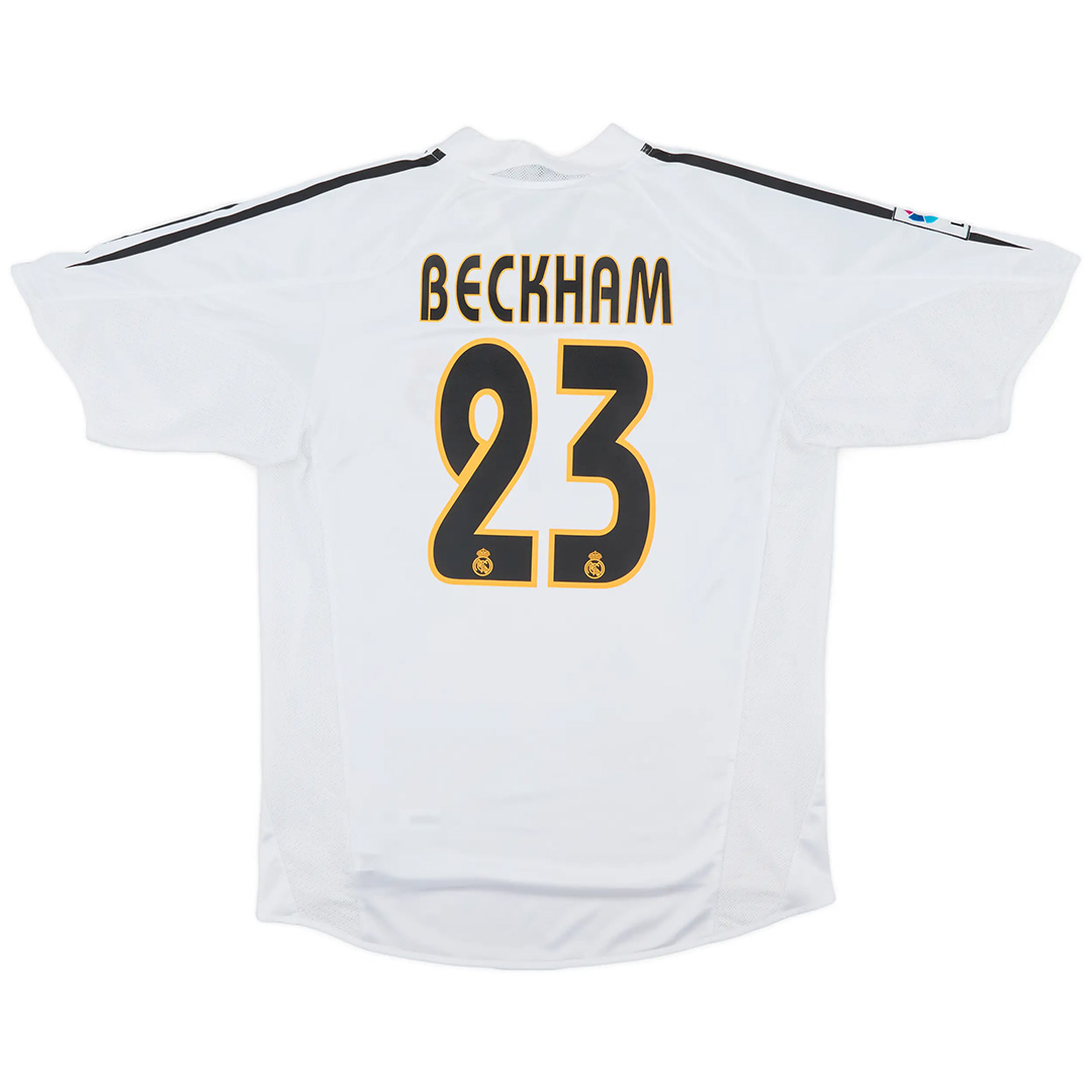 Beckham #23 Real Madrid Retro Jersey Home 2004/05 - Reps Jerseys