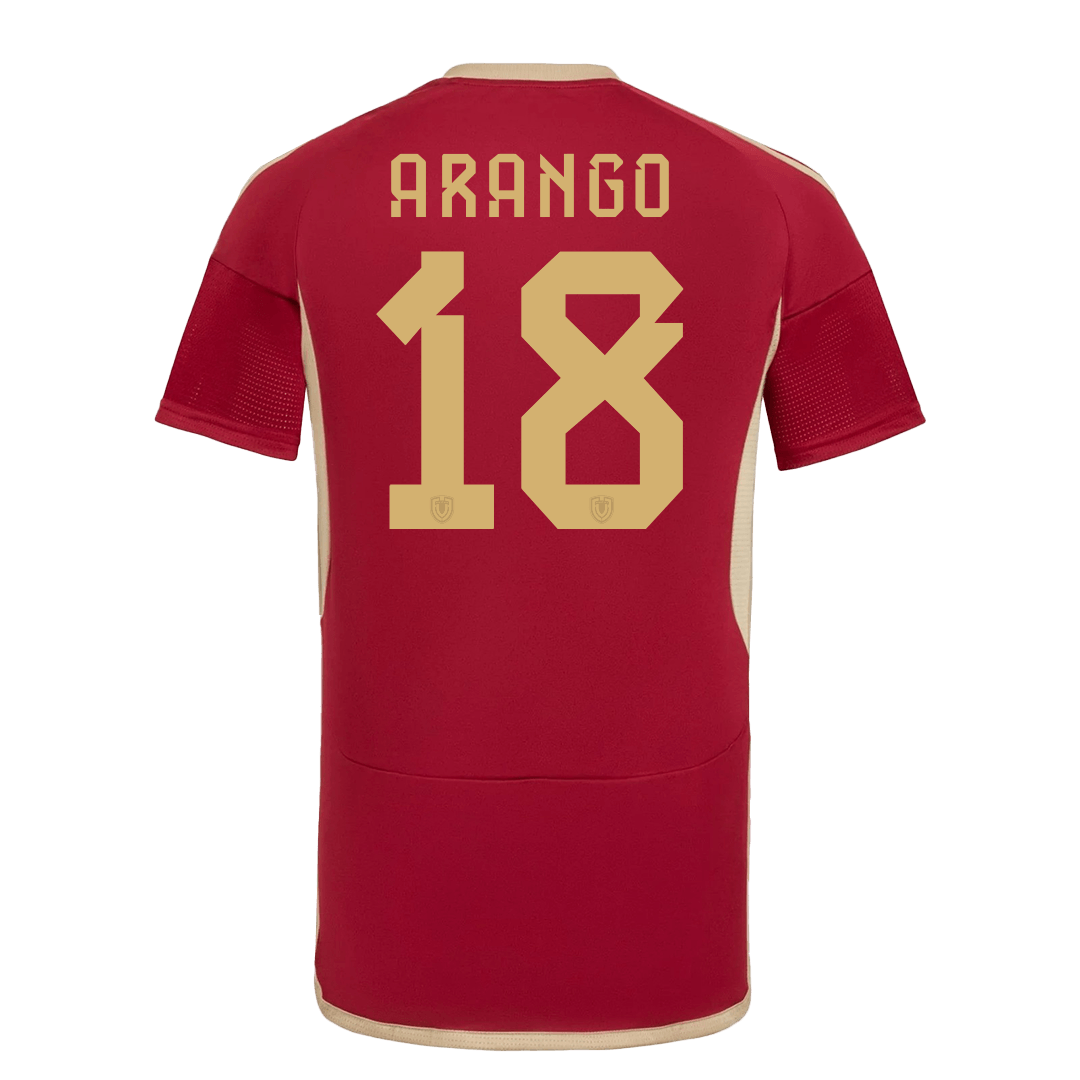ARANGO #18 Venezuela Home Jersey Copa America 2024 - Reps Jerseys