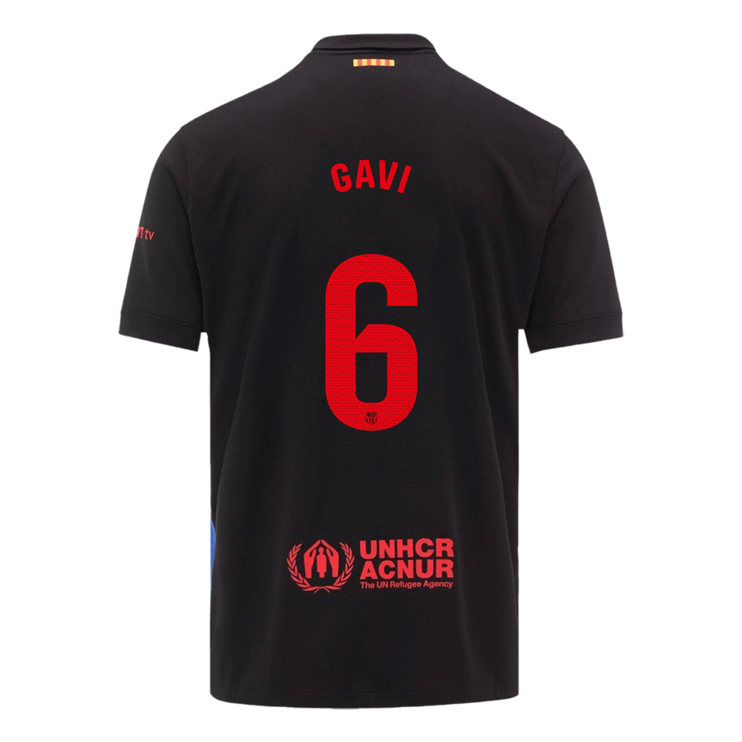 GAVI #6 Barcelona Away Spotify Logo Without Text Jersey 2024/25 - [Super Replica] - Reps Jerseys