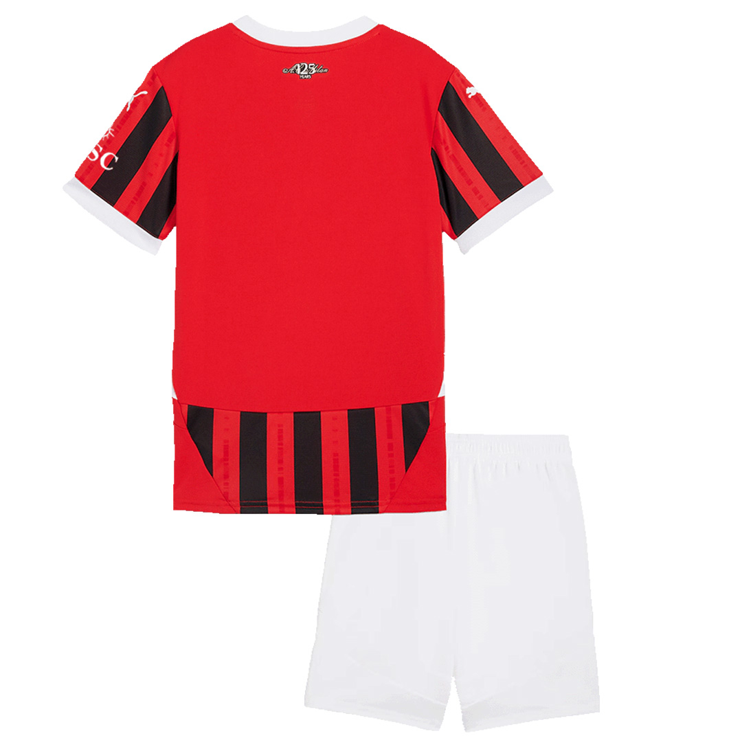 Kids AC Milan Home Jersey Kit 2024/25 - Reps Jerseys