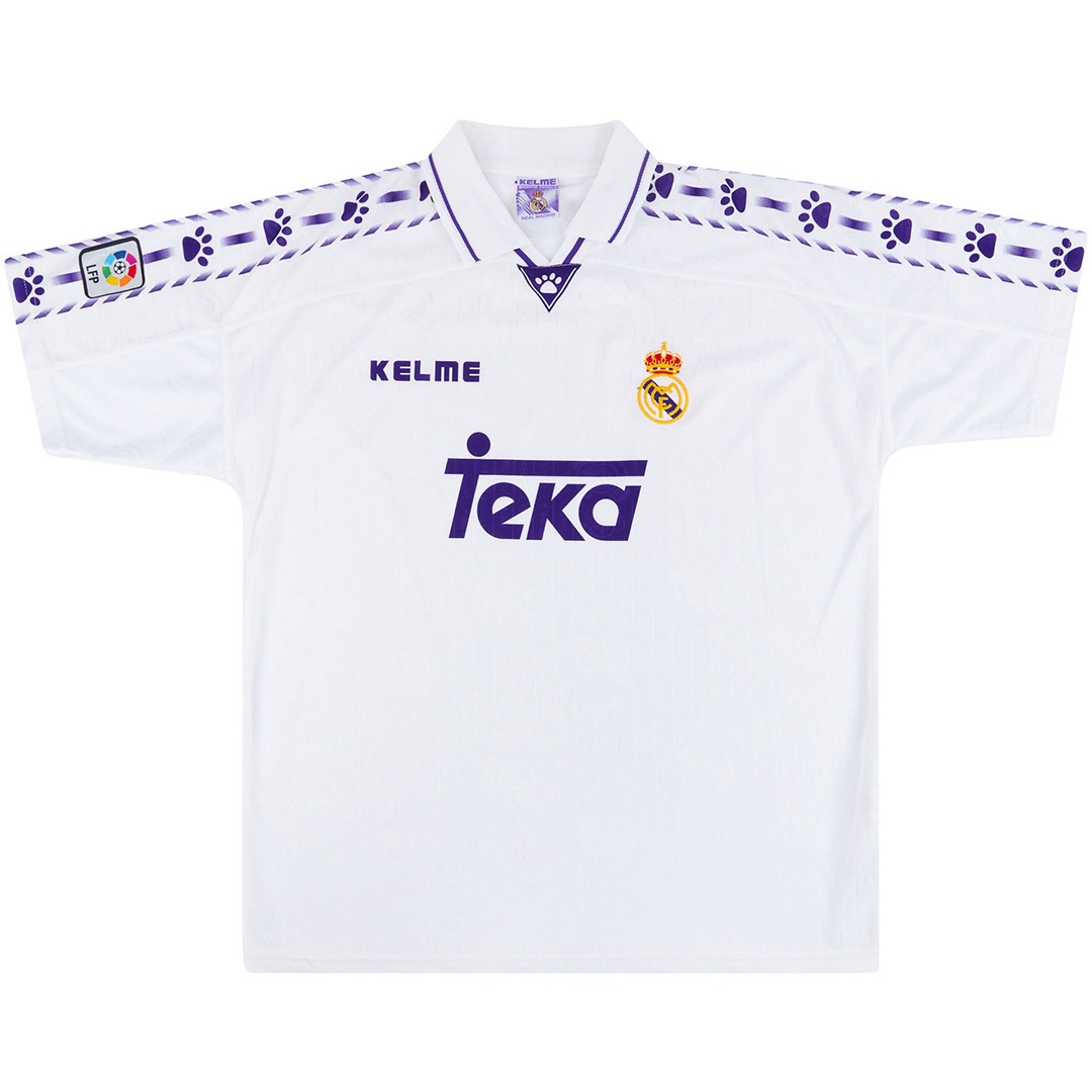 Real Madrid Retro Jersey Home 1996/97 - Reps Jerseys