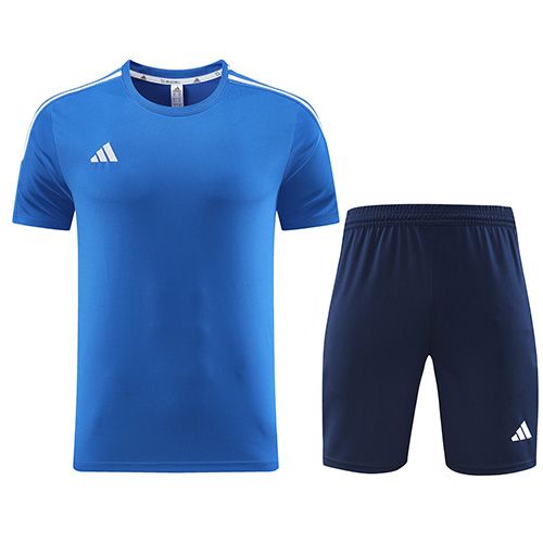 Customize Team Jersey Kit(Shirt+Short) Blue AD02 - Reps Jerseys