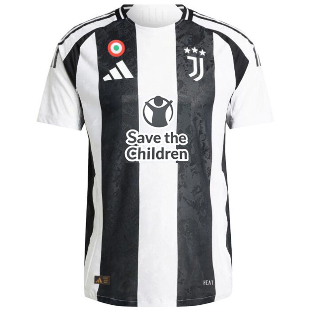 Juventus Home Save  Children Sponsor Jersey Player Version 2024/25 - Reps Jerseys