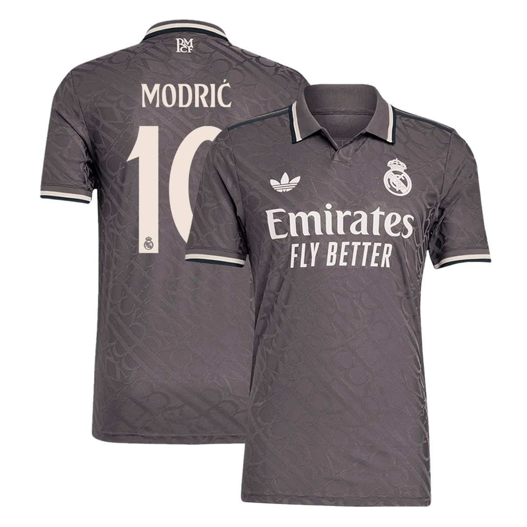 MODRIĆ #10 Real Madrid Third Match Jersey 2024/25 - Reps Jerseys