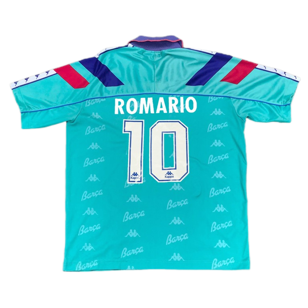 Romario #10 Retro Barcelona Away Jersey 1992/95 - Reps Jerseys