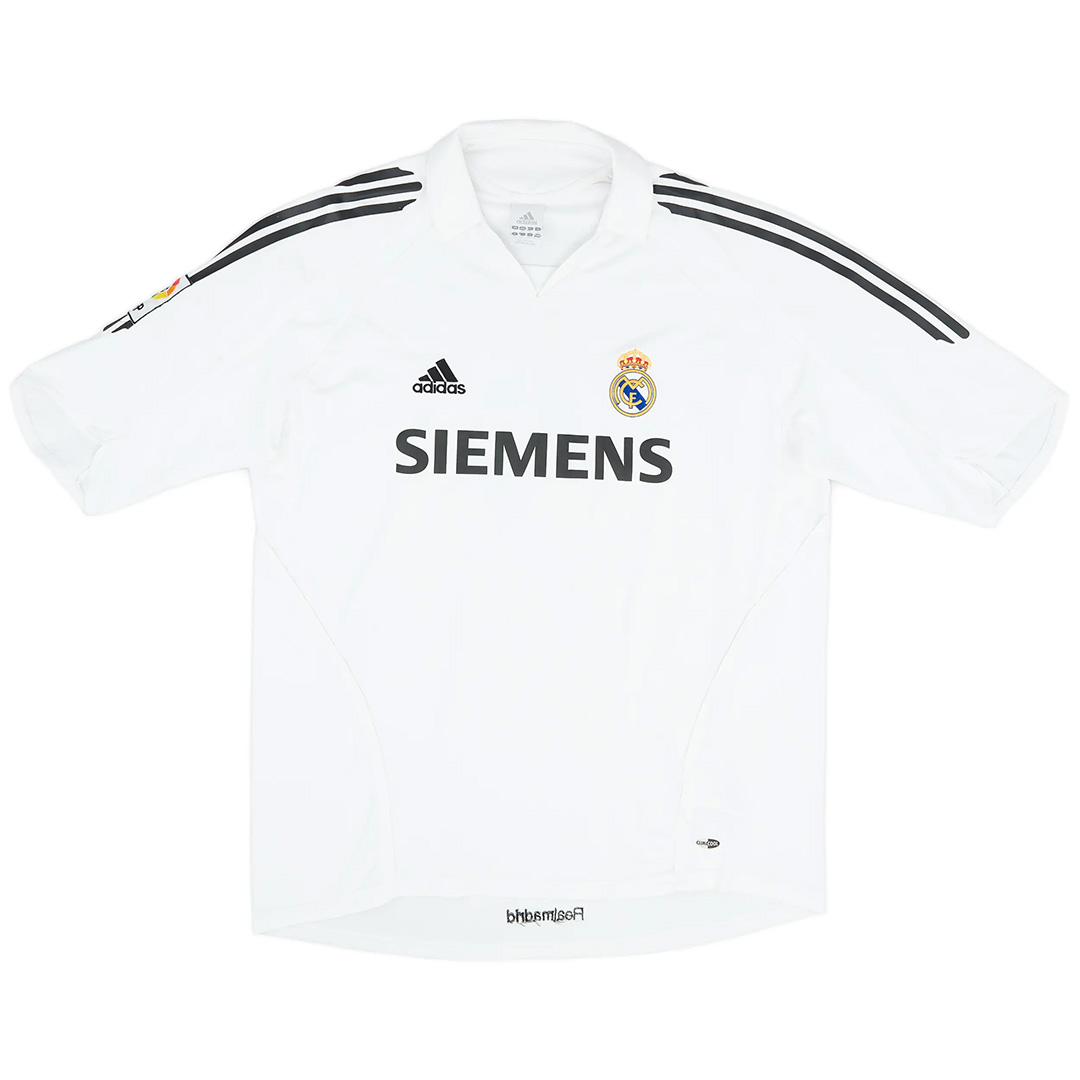 Zidane #5 Retro Real Madrid Home Jersey 2005/06 - Reps Jerseys