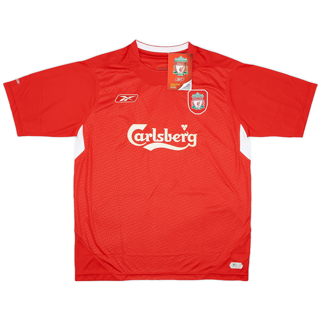 Retro Liverpool UCL Final Home Jersey 2005 - Reps Jerseys