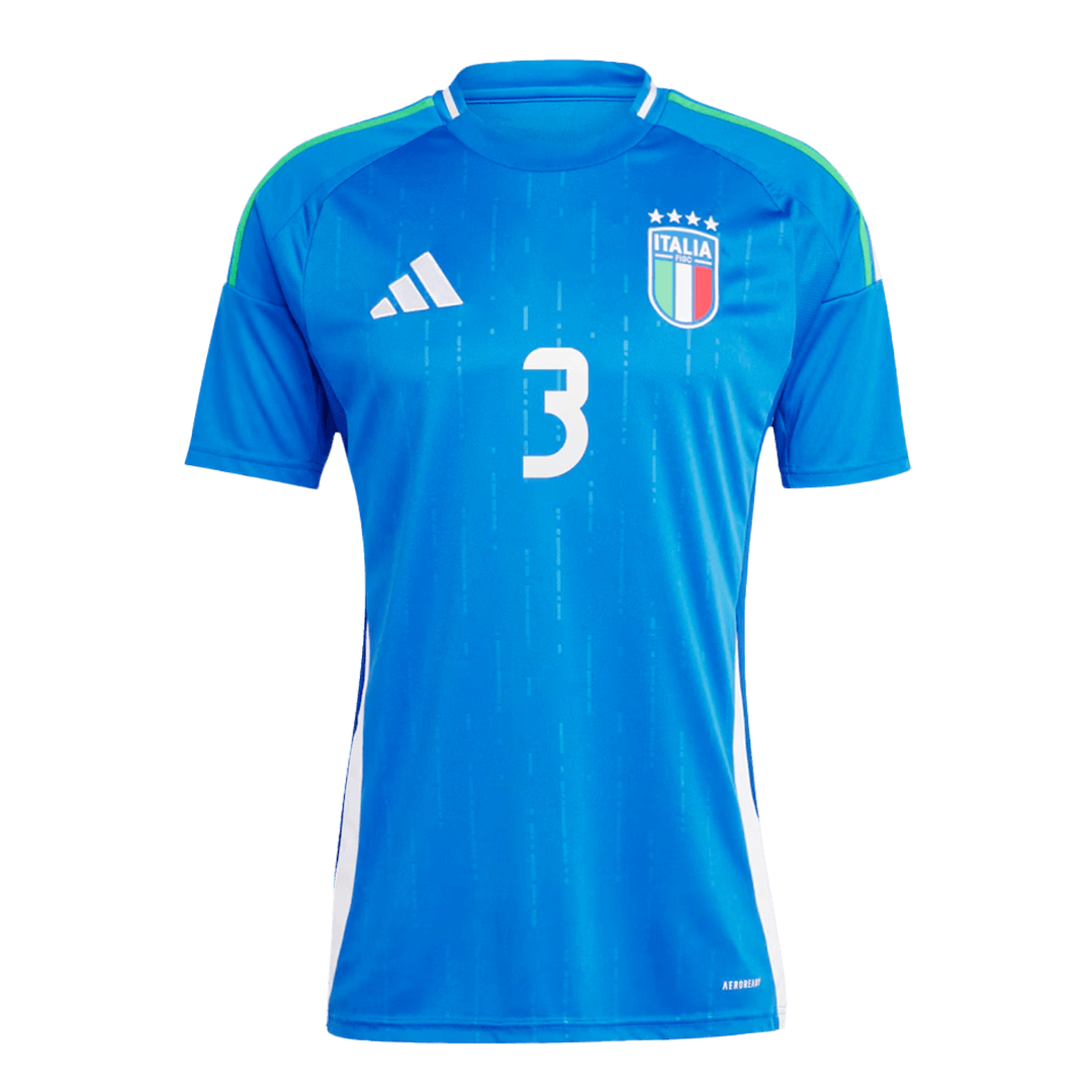 [Super Replica] DIMARCO #3 Italy Home Jersey Euro 2024 - Reps Jerseys