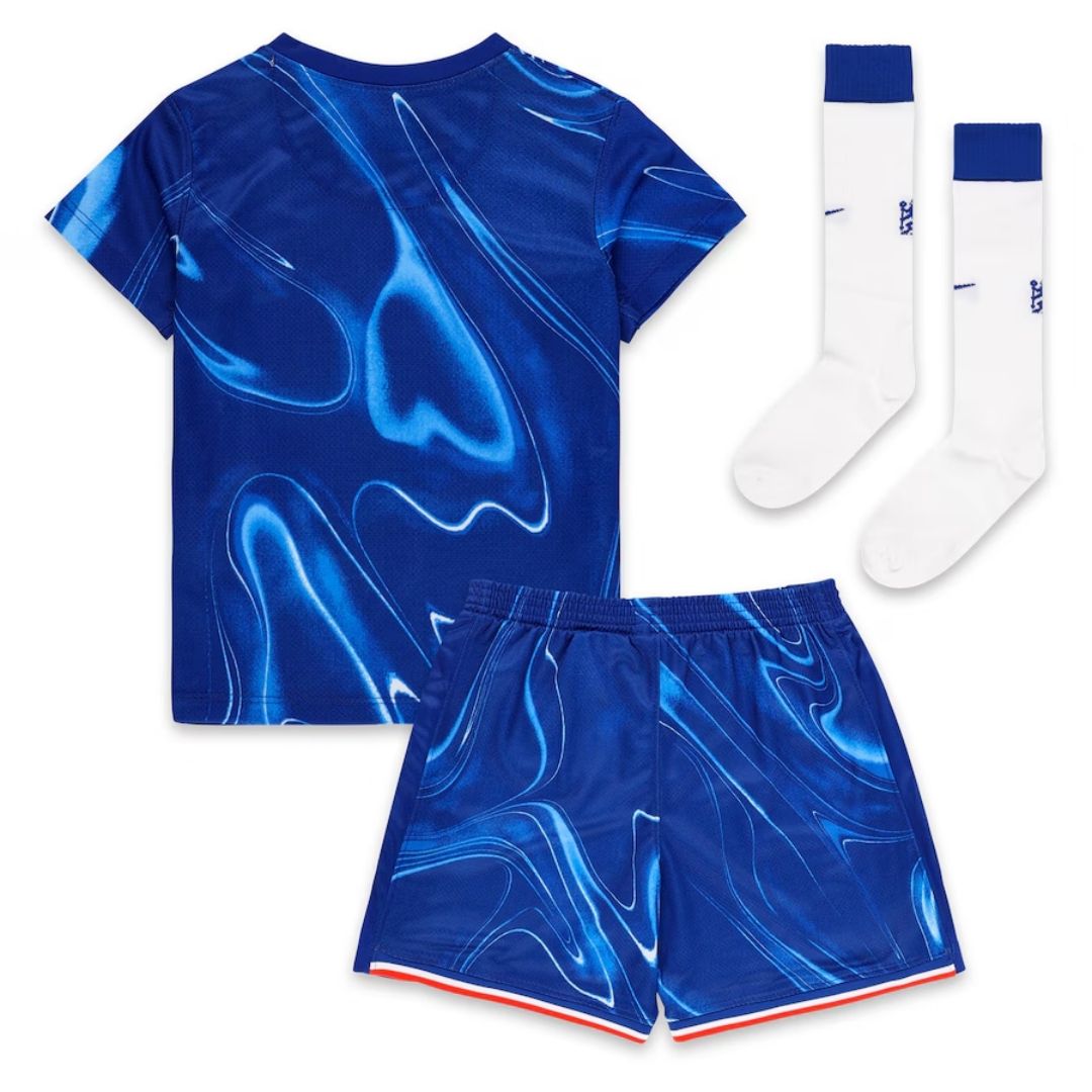 Kids Chelsea Home Full Kit(Jersey+Shorts+Socks) 2024/25 - Reps Jerseys