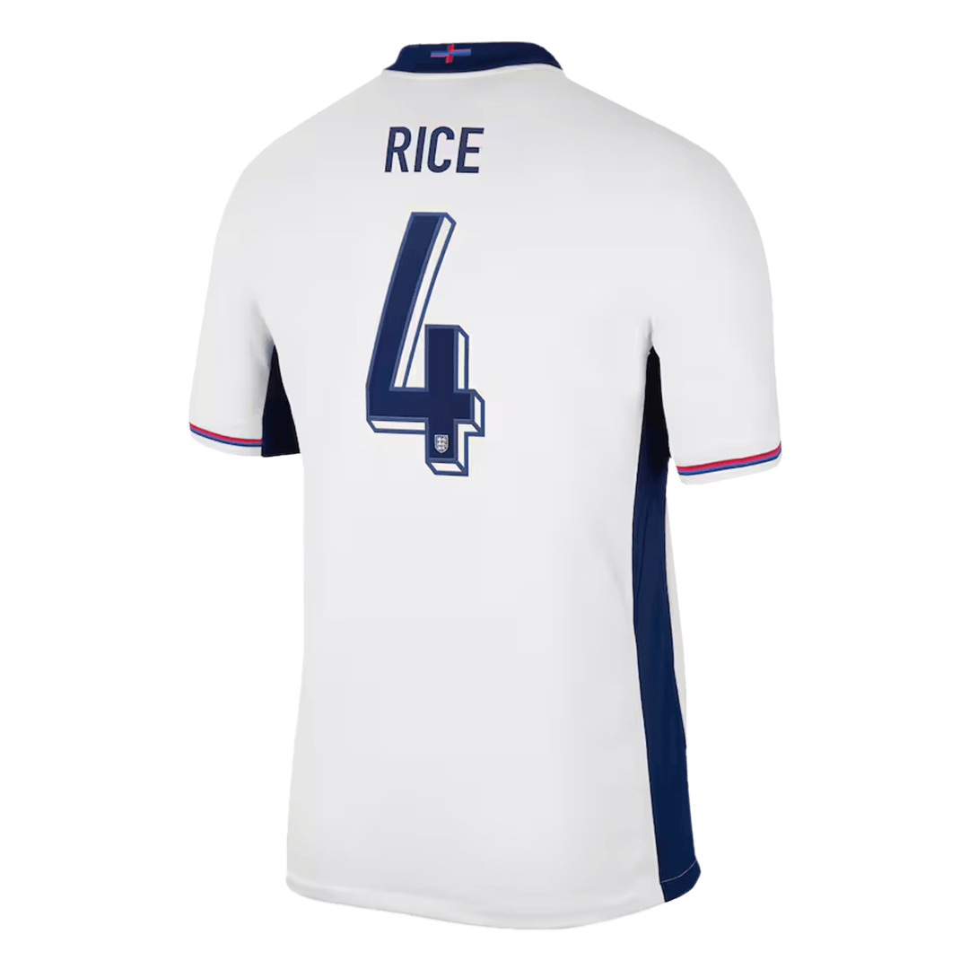 [Super Replica] RICE #4 England Home Jersey Euro 2024 - Reps Jerseys
