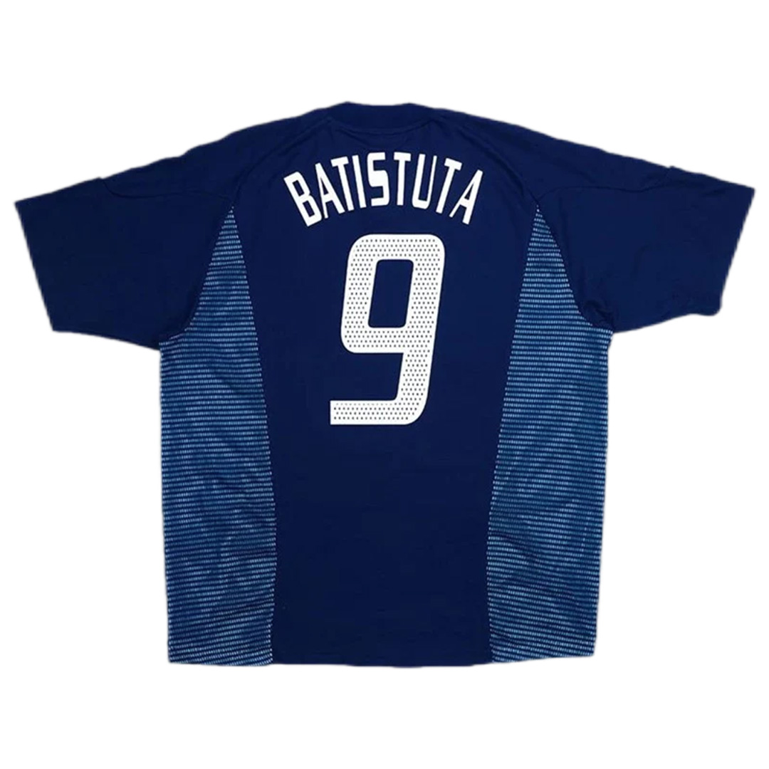 BATISTUTA #9 Retro Argentina Away Jersey World Cup 2002 - Reps Jerseys