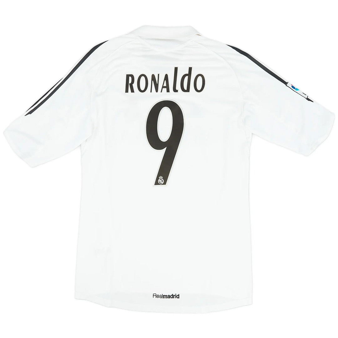 Ronlado #9 Retro Real Madrid Home Jersey 2005/06 - Reps Jerseys