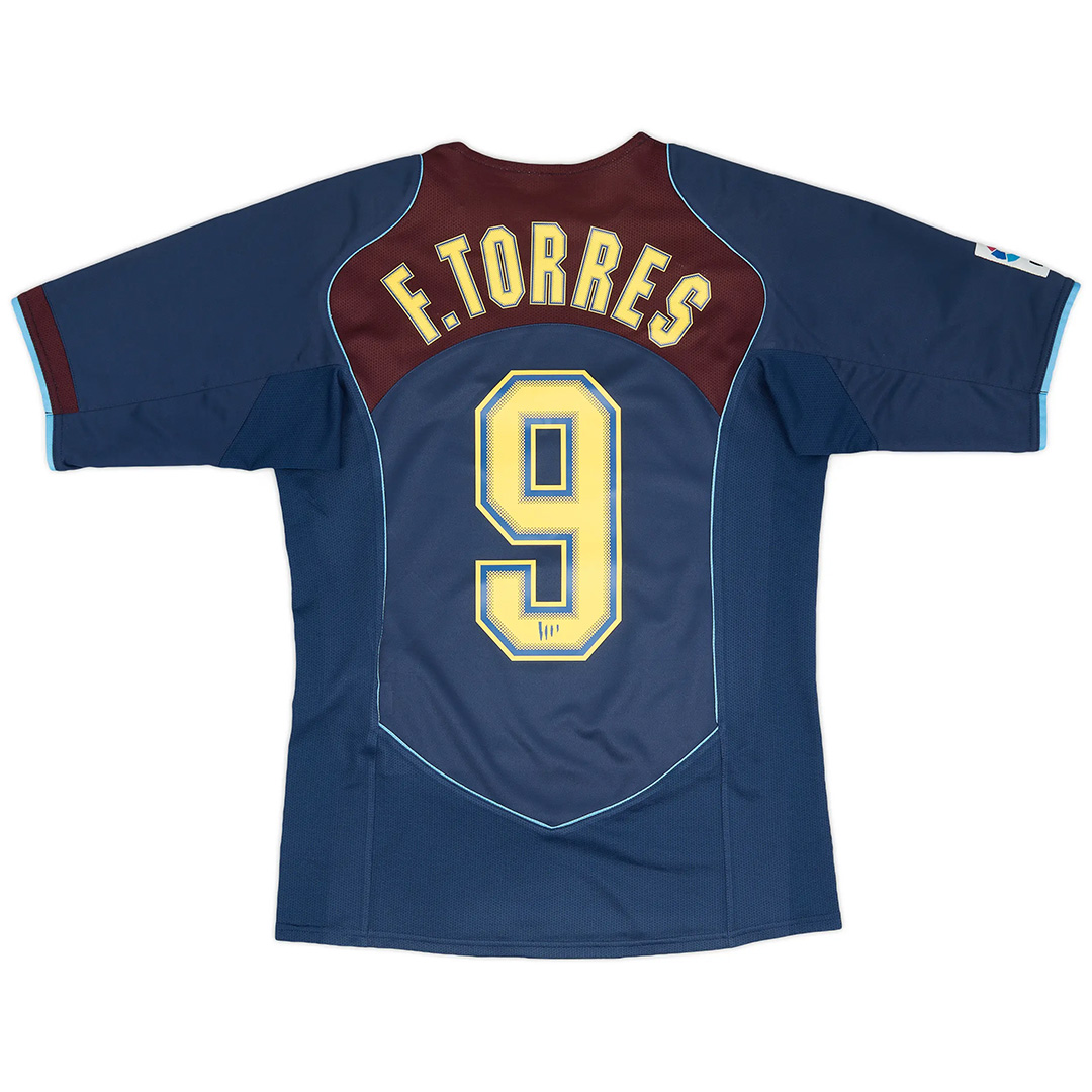 Torres #9 Retro Atletico Madrid Away Jersey 2004/05 - Reps Jerseys