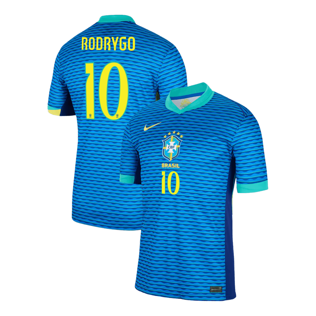 RODRYGO #10 Brazil Away Jersey Copa America 2024 - Reps Jerseys