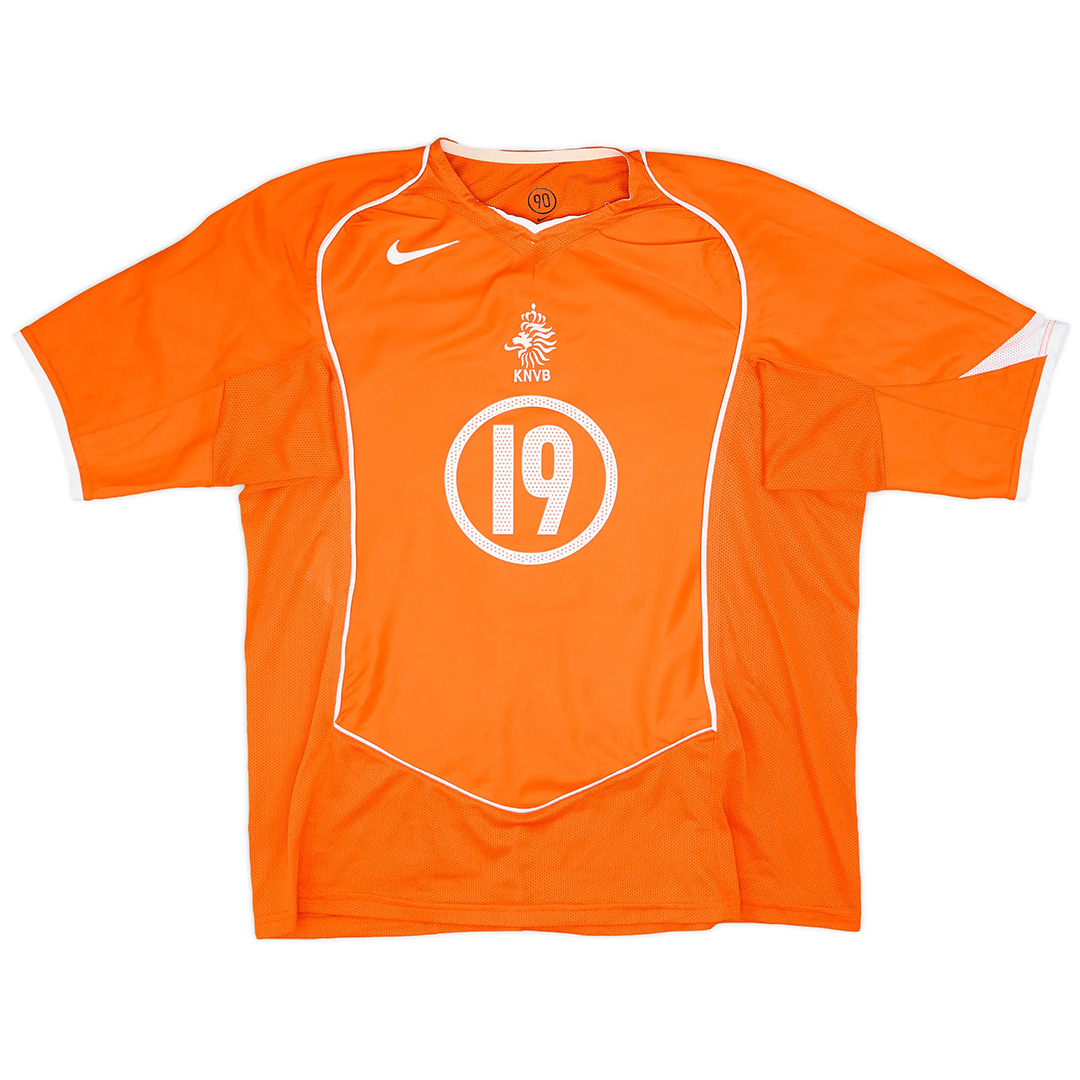 ROBBEN #19 Netherlands Retro Jersey Home EURO 2004 - Reps Jerseys