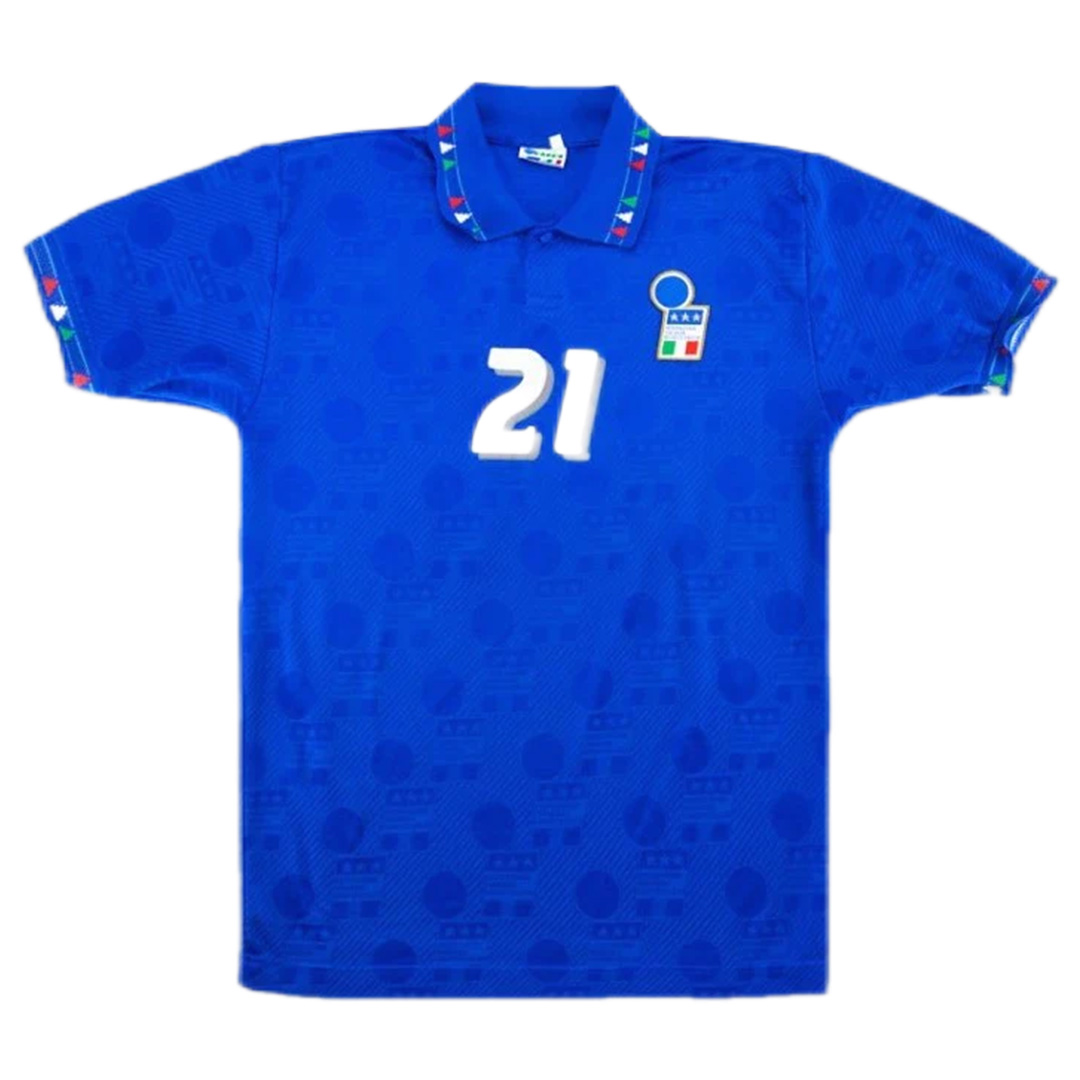 Italy ZOLA #21 Retro Jersey Home Replica World Cup 1994 - Reps Jerseys