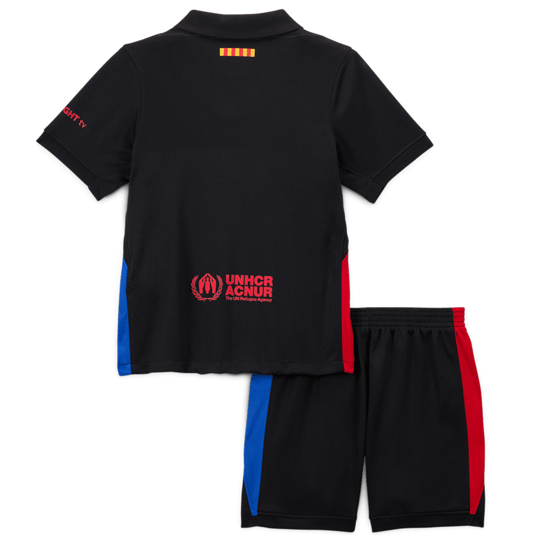 Kids Barcelona Away Kit 2024/25 - Reps Jerseys