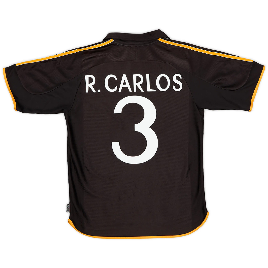 R.Carlos #3 Real Madrid Retro Away Jersey 1999/01 - Reps Jerseys