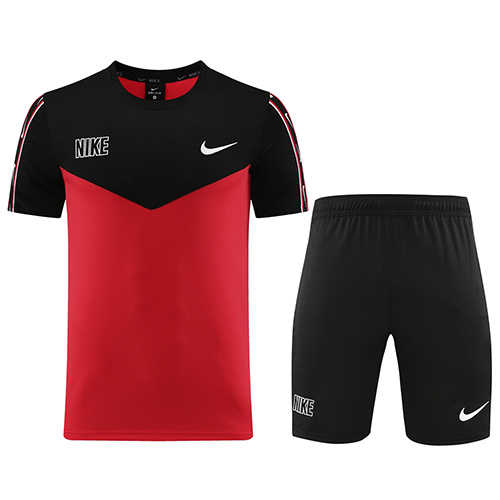 NK-ND03 Customize Team Jersey Kit(Shirt+Short) Red - Reps Jerseys