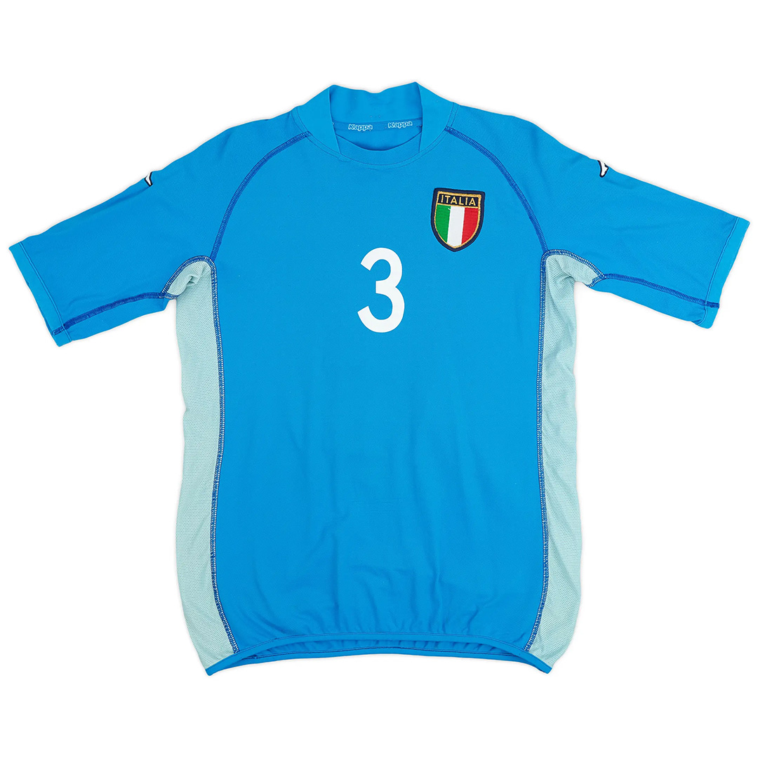 MALDINI #3 Retro Italy Home Jersey World Cup 2002 - Reps Jerseys