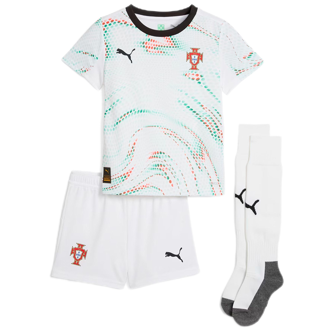 Kids Portugal Away Full Kit 2025 - Reps Jerseys