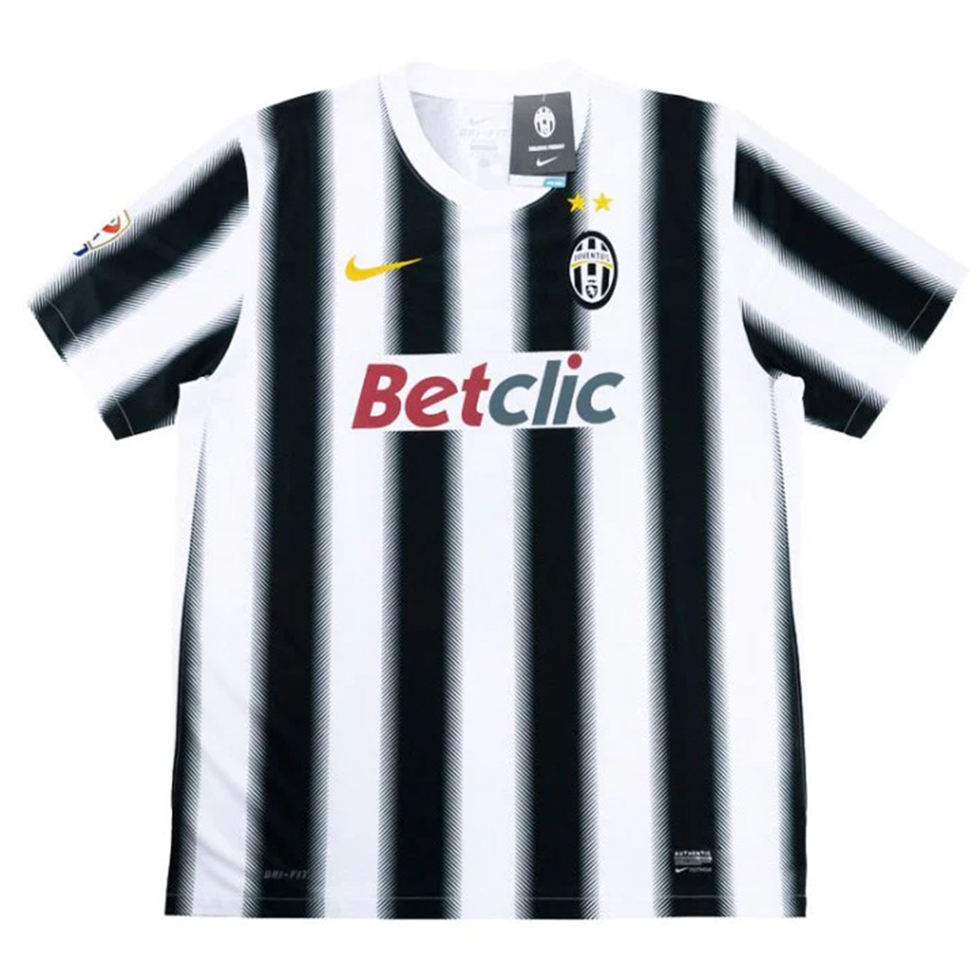 Del Piero #10 Retro Juventus Home Jersey 2011/12 - Reps Jerseys