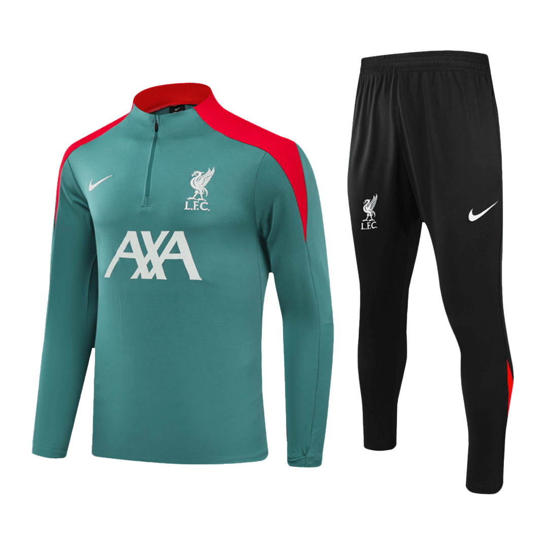 Kids Liverpool Zipper Sweat Kit(Top+Pants) 2024/25 - Reps Jerseys