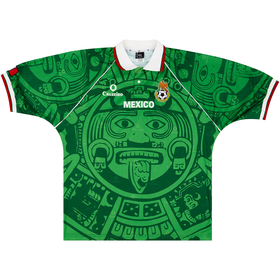 Retro Mexico Home Jersey World Cup 1998 - Reps Jerseys