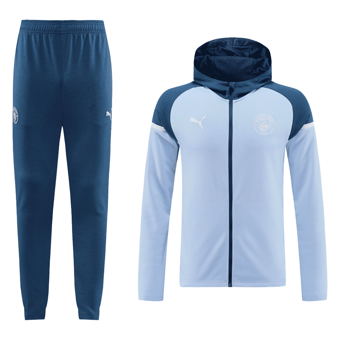 Manchester City Hoodie Training Kit (Jacket+Pants) 2024/25 - Reps Jerseys
