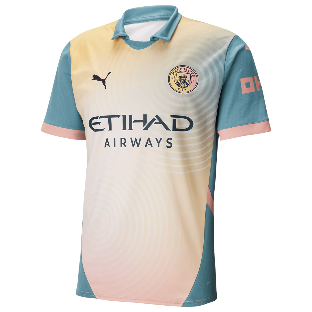 Manchester City Fourth 'Definitely City' Kit (Jersey+Shorts) 2024/25 - Reps Jerseys