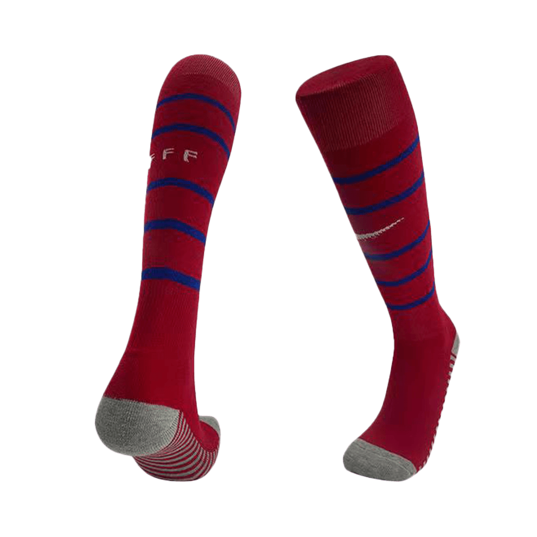 France Home Soccer Socks Euro 2024 - Reps Jerseys