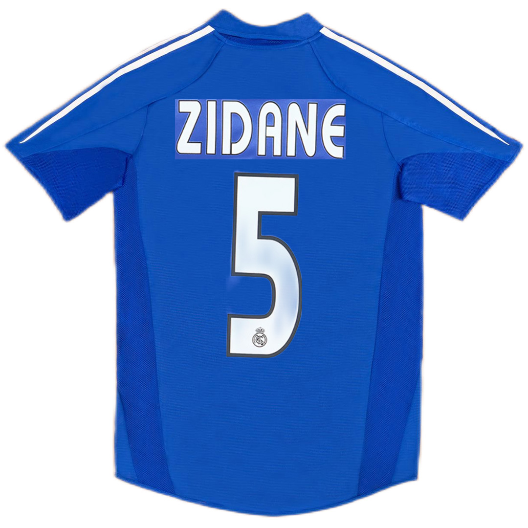 ZIDANE #5 Retro Real Madrid Third Jersey 2004/05 - Reps Jerseys