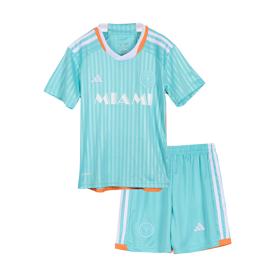 Kids Inter Miami Third Kit Jersey+Shorts 2024 - Reps Jerseys