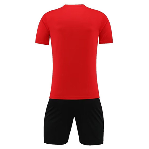 Customize Team Jersey Kit(Shirt+Short) Red 731 - Reps Jerseys