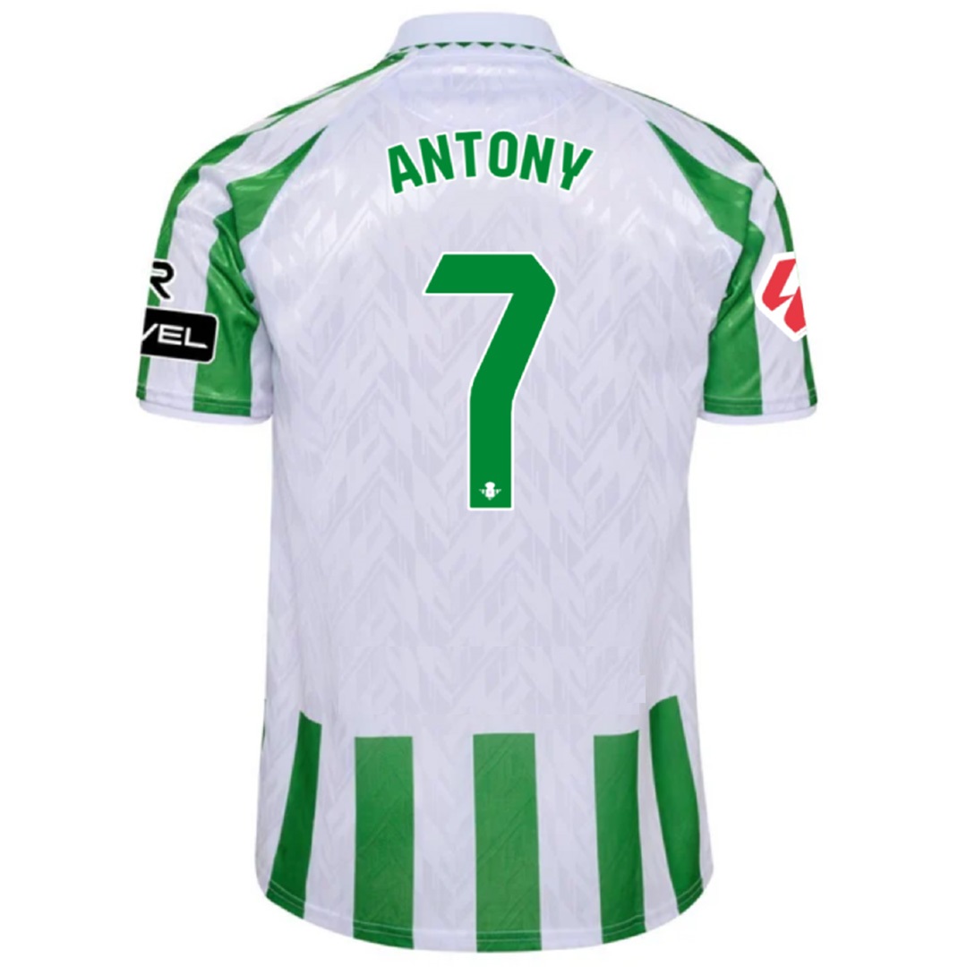 ANTONY #7 Real Betis Home Jersey 2024/25 - Reps Jerseys